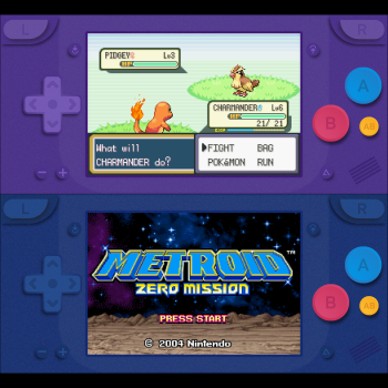 Screenshot for Matte GBA Skins